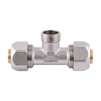 Фітинг обтискний APE трійник НАР 26x3/4"x26 мм 733