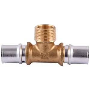 Пресс-фитинг APE тройник НАР 20x3/4"x20 мм 133