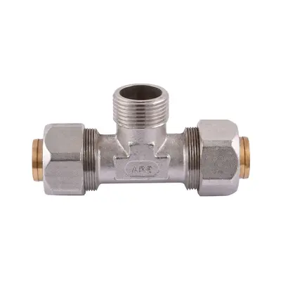 Фітинг обтискний APE трійник НАР 32x1"x32 мм 733
