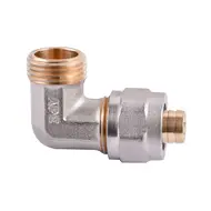 Фитинг обжимной APE угольник НАР 16x1/2" 752