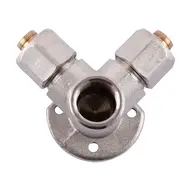 Фитинг обжимной APE тройник с ушками вн 16x1/2"x16 мм 754