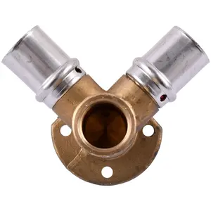 Пресс-фитинг APE тройник с ушками вн 20x1/2"x20 мм 154D