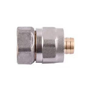 Фитинг обжимной APE муфта вн 16x1/2" 702