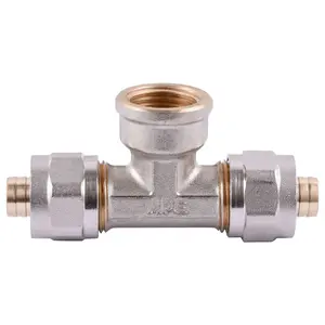Фитинг обжимной APE тройник вн 16x1/2"x16 мм 732