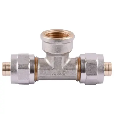 Фитинг обжимной APE тройник вн 16x1/2"x16 мм 732