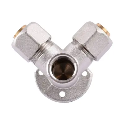 Фитинг обжимной APE тройник с ушками вн 20x1/2"x20 мм 754