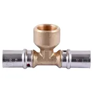 Пресс-фитинг APE тройник вн 16x1/2"x16 мм 132