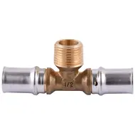 Пресс-фитинг APE тройник НАР 16x1/2"x16 мм 133