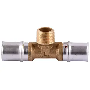 Пресс-фитинг APE тройник НАР 20x1/2"x20 мм 133