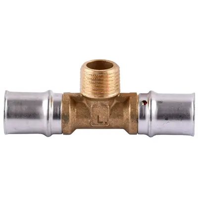 Пресс-фитинг APE тройник НАР 20x1/2"x20 мм 133