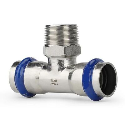 Пресс-фитинг тройник из нержавеющей стали НАР 28х3/4" ASG INOX 6555929