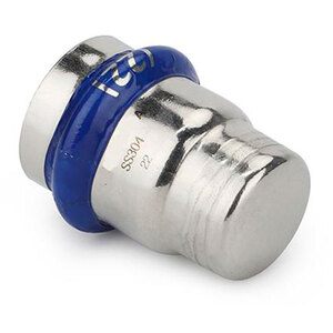 Пресс-фитинг из нержавеющей стали заглушка 18 мм ASG INOX 6556097