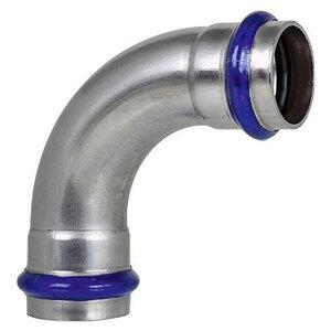 Пресс-фитинг из нержавеющей стали угольник 90° 15 мм ASG INOX 6556049