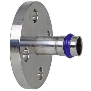 Пресс-фитинг фланец редукционный из нержавеющей стали 54 мм ASG INOX 6556095