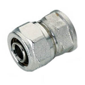 Фитинг обжимной Bonomi соединитель ВН 16x3/4" (39021606)