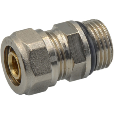 Фитинг обжимной Bonomi соединитель с накидной гайкой НАР 16x1/2" (38911604)