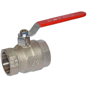 Кран шаровой Bonomi прямой для воды вн-вн 7600 1 1/4" (76000110R)
