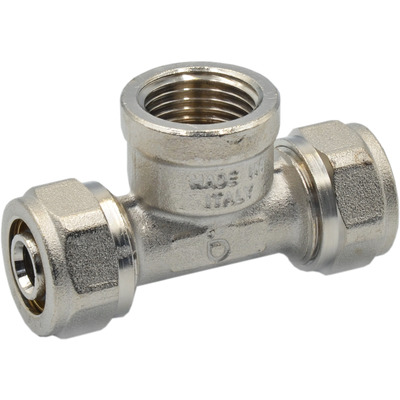 Обжимной фитинг Bonomi тройник ВН 16x1/2"x16 мм (3932160416)