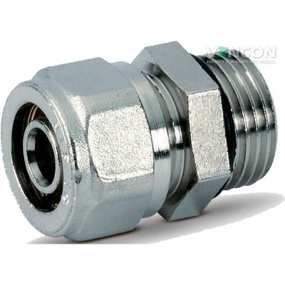 Фітинг обжимний Bonomi з'єднувач НАР 16x1/2" (38921604)