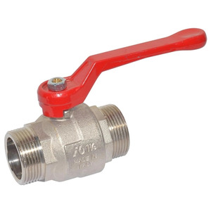 Кран шаровой Bonomi прямой для воды нар-нар 7645 1 1/4" (76450210R)