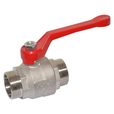 Кран шаровой Bonomi прямой для воды нар-нар 7645 1 1/2" (76450211R)