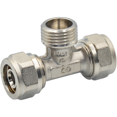 Фитинг обжимной Bonomi тройник НАР 16x1/2"x16 мм (3933160416)