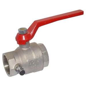 Кран шаровой Bonomi прямой для воды с выпуском для воды вн-вн 7615 1 1/2" (76150211R)