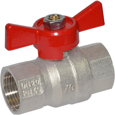 Кран шаровой Bonomi прямой для воды вн-вн 7953 3/4" (79530006)