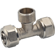 Фитинг обжимной Bonomi тройник НАР 20x3/4"x20 мм (3933200620)