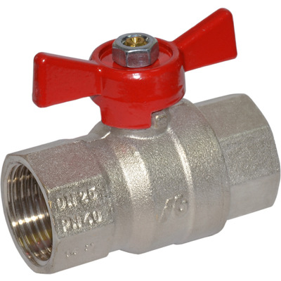 Кран шаровой Bonomi прямой для воды вн-вн 7953 1" (79530008)