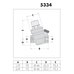 Редуктор давления ВН 3/4" Caleffi 533451H
