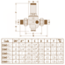 Редуктор давления НАР 1/2" Caleffi 536040