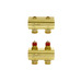 Коллектор 1"х2 выхода без расходомеров FHF-2 3/4" Danfoss 088U0502