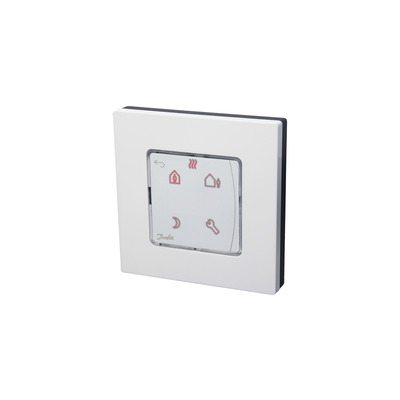 Терморегулятор комнатный настенный программируемый Icon Programmable Danfoss 088U1025