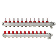 Коллектор 1"х11 выходов c расходомером SSM-11F 3/4" Danfoss 088U0761