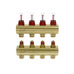 Коллектор 1"х4 выхода c расходомером FHF-4F 3/4" Danfoss 088U0524