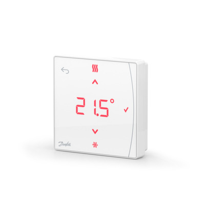 Терморегулятор с дисплеем беспроводной 2.4 ГГц комнатный Zigbee Icon2 RT Danfoss 088U2121