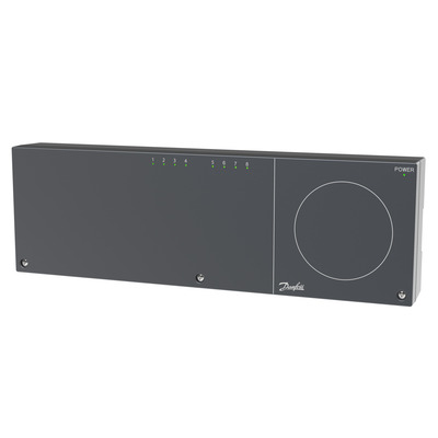 Коммутационное устройство теплого пола, 8 каналов, 14 выходов Icon Danfoss 088U1040
