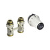 Комплект для радиатора с нижним подключением прямой RAS-CK+RLV-KS 1/2" Danfoss 013G5275