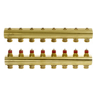 Коллектор 1"х8 выходов без расходомеров FHF-8 3/4" Danfoss 088U0508