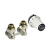 Комплект для радиатора с нижним подключением угловой RAS-CK+RLV-KS 1/2" Danfoss 013G5276