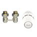 Комплект для радиатора с нижним подключением угловой M30x1.5 RLV-KB 1/2" Danfoss 015G5307