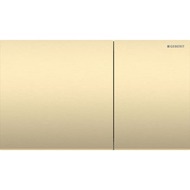 Смывная клавиша Geberit Sigma70 для двойного смыва Square латунь/матовый 115.622.QF.1