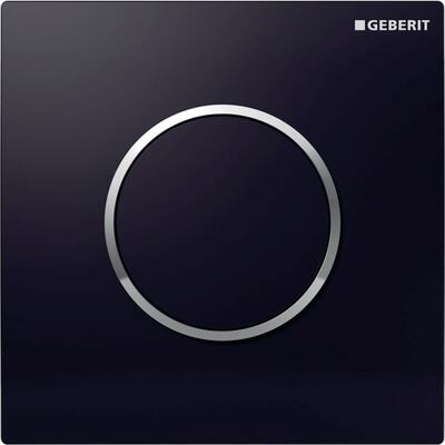 Система пневматического управления смывкой писсуара Geberit, смывная клавиша типа 10 Round, глянцевый хром (116.015.KM.1)