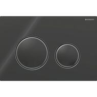 Смывная клавиша Geberit Sigma50 (ex Sigma21) для двойного смыва Round черный (115.651.SJ.1)