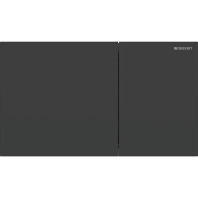 Смывная клавиша Geberit Sigma70 для двойного смыва Square черный матовый 115.622.14.1