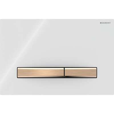Смывная клавиша Geberit Sigma50 для двойного смыва Square белый (115.670.11.2)
