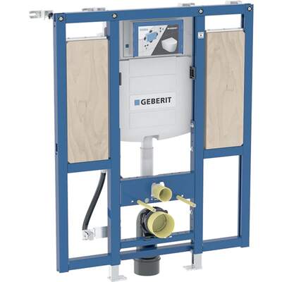Монтажный элемент Geberit Duofix для подвесного унитаза 112 см со смывным бачком скрыт. монт. Sigma 12 см безбарьерное решение, для поручней и опор (111.375.00.5)