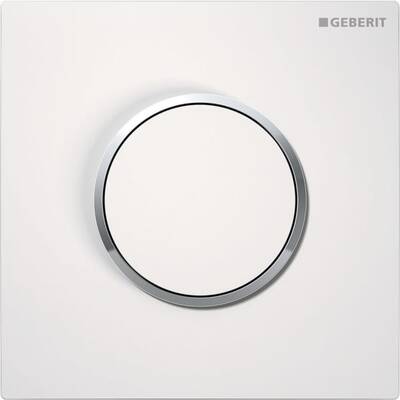 Система пневматического управления смывкой писсуара Geberit, смывная клавиша типа 10 Round, глянцевый хром (116.015.KJ.1)