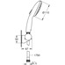 Душевой набор Grohe Tempesta 110, 2 режима струи (27601003)